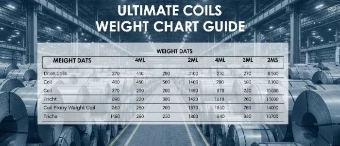 Coils Weight Chart