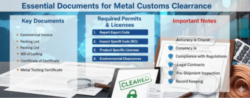 Essential Documents for Metal Export Customs Clearance 