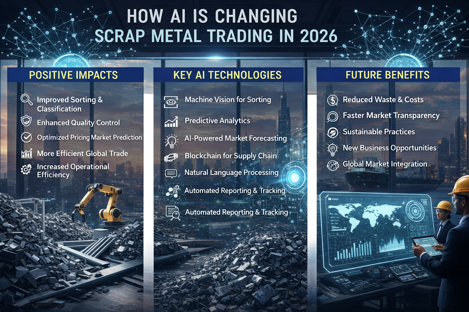 How AI Is Changing Scrap Metal Trading in 2026
