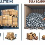 Loading for small part exports.