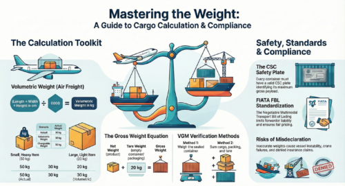Standard weight tolerances for shipments