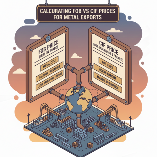 FOB and CIF in Metal Exports