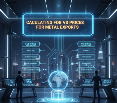 Calculating Fob Vs Prices For Metal Exports
