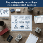 Step-by-Step Guide to Starting a Steel Scrap Export Business from India