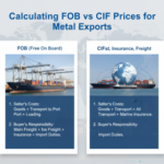 Calculating FOB vs CIF Prices for Metal Exports