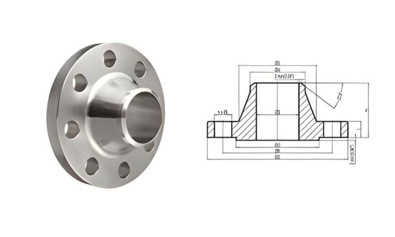 Stainless Steel Weld Neck Flanges Weight Chart